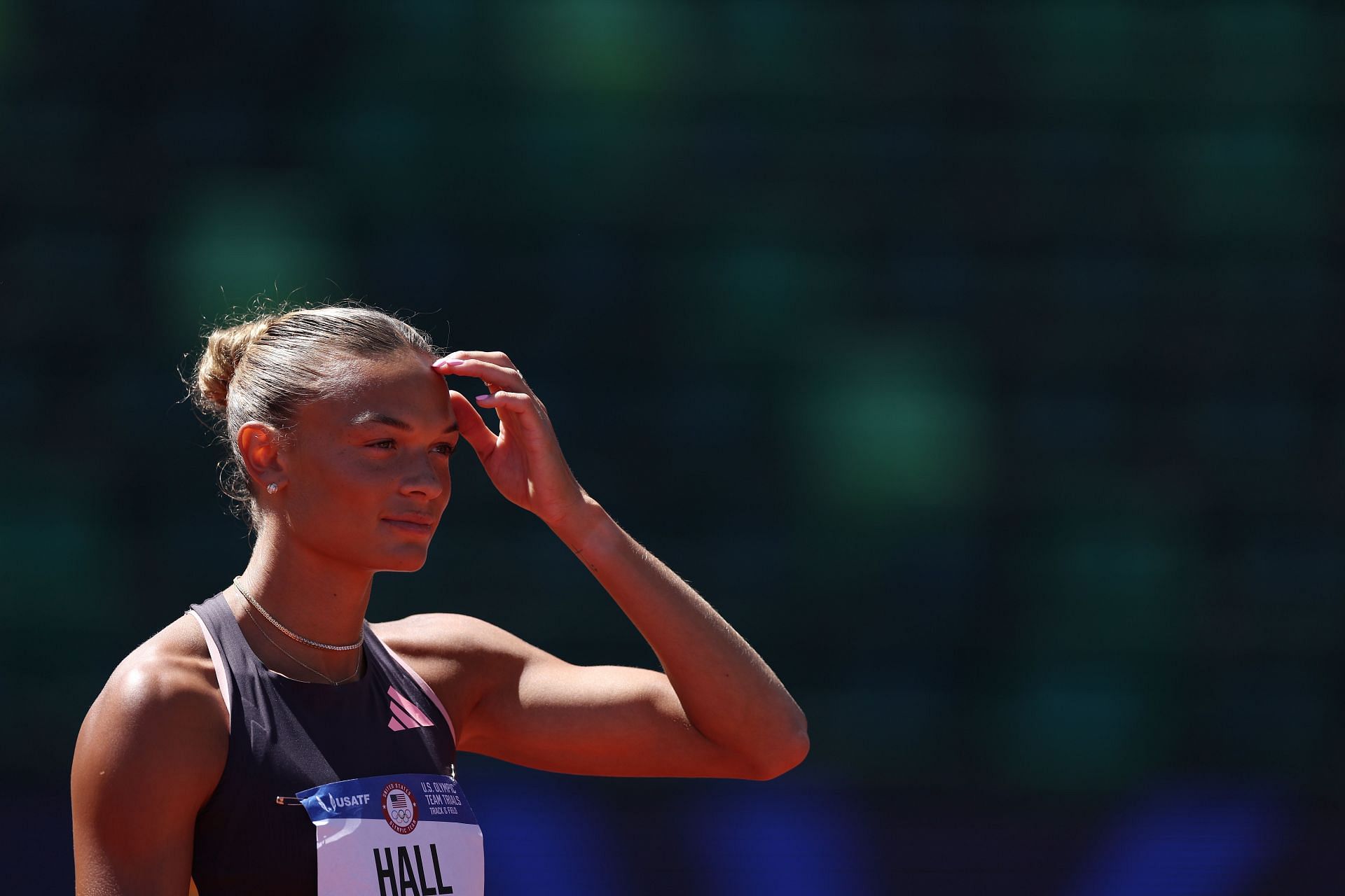 Anna Hall at 2024 U.S. Olympic Team Trials - Track & Field - Day 4 - Source: Getty